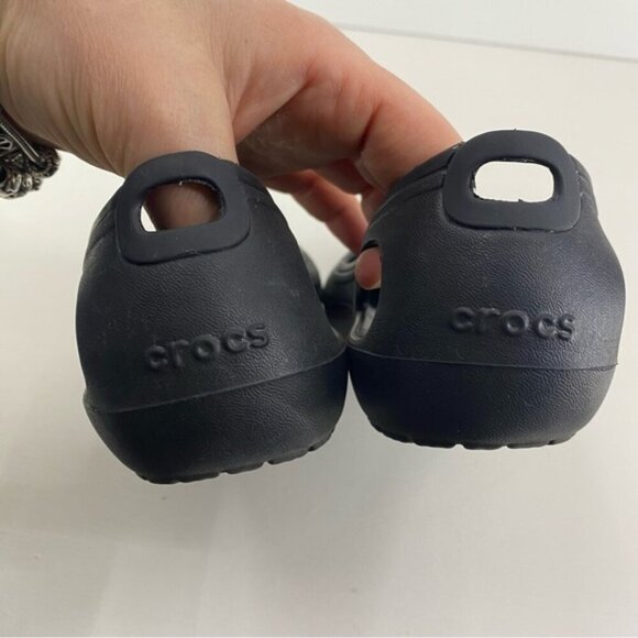 CROCS Kadee Ballet Flats in Black Women’s Size 5 - Picture 11 of 11